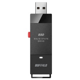 BUFFALO USB 3.2 (Gen1) Portable SSD 500GB Stick SSD-PUT500U3-BKC