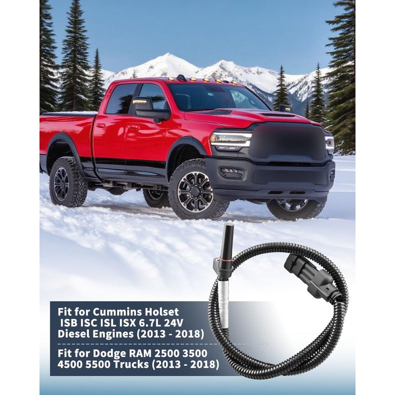 4032806 Turbocharger Speed Sensor, Fit for Cummins Holset ISB ISC