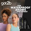got2b glued for Brows & Edges eyebrow gel, vegan waterproof
