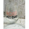 Cristar Rose All Day 16.6 oz. Tumbler Seamless Inspirational Clear