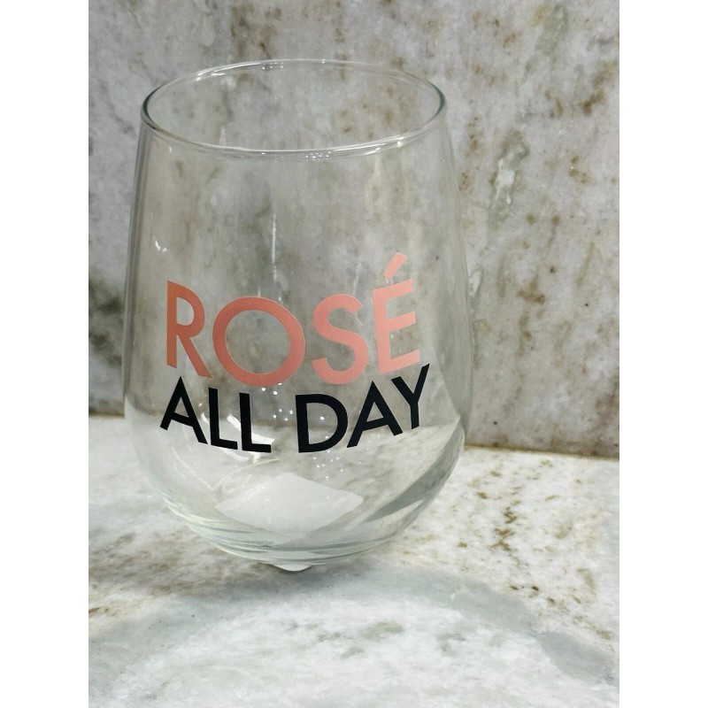 Cristar Rose All Day 16.6 oz. Tumbler Seamless Inspirational Clear