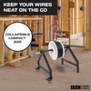 IRON FORGE CABLE Wire Spool Rack, Cable Caddy Spool Holder