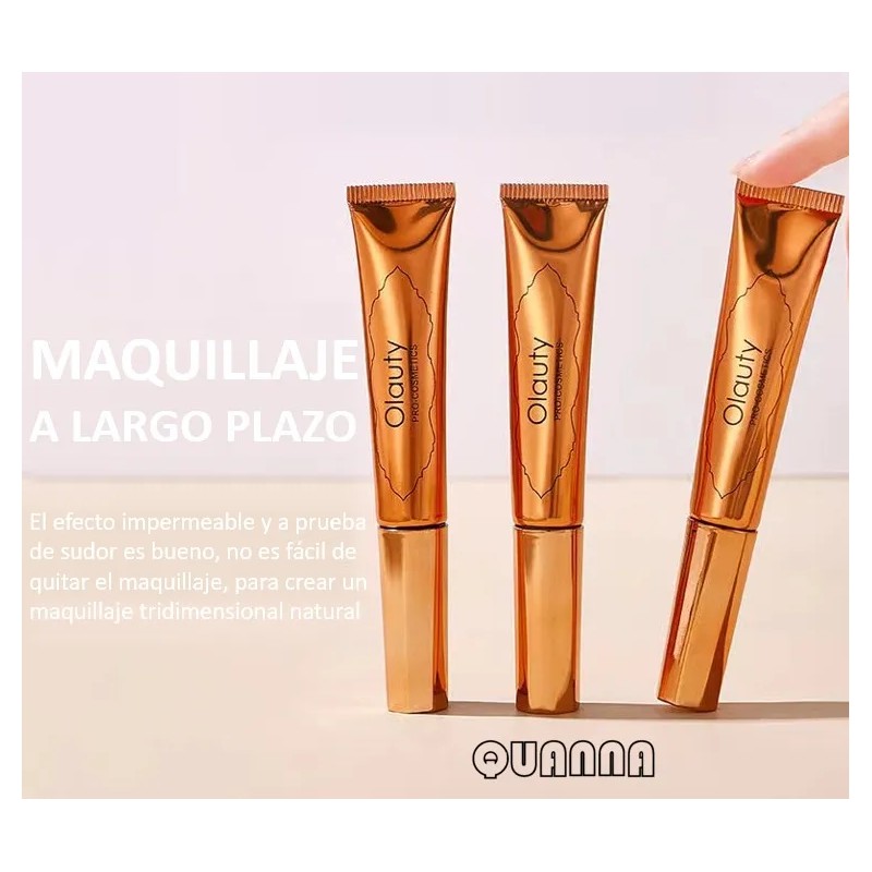 Corrector Base Contorno De Maquillaje Anti-ojeras Acné Poros
