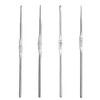 Crochet Hooks, 4 Pcs Stainless Steel Knitting Needles, Crochet Hooks