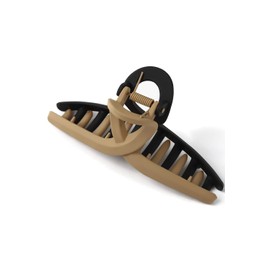 JMARS Hair Clip Large Hair Claw Firm Hair Closure [Basic Type] M Size 11cm (Mocha/Black)