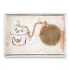 PIP STUDIO Floral Birdhouse Tea Strainer