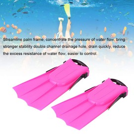 Snorkelling with Short Fins, Non-Slip Swimming Fins for Swimming and Diving (Swimming Fins)