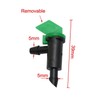 Professional Grade Drip Emitter Garden Flag Irrigation Dripper - Fits