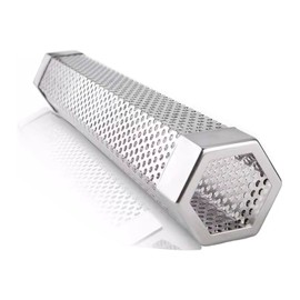 Upgrade Cold Smoker Generator for Gas Grilling, Smoke Tube for Pellet Smoker, Pellet Smoker, Smoker Box gas, Hot or Cold Smoking: Fit Any Grill or Smoke 14.5"L x 2.9"W