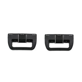 WEHOPE 3851174023 Refrigerators Door Handle Replacement for DM2652/ DM2663/ DM2862/ RM2652/ RM2662/ RM2663/ RM2852/ RM3662/ RM3663 /RM3863/ RM3862 Dometic Fridge Upper and Lower Door, Black 2PCS