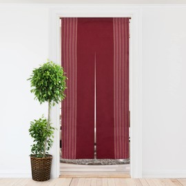 Noren Noren, Stylish Curtain, Room Divider, Divider Curtain, Blindfold, Japanese Style, Modern Japanese Style, Modern Japanese Noren, Japanese Noren, Solid, Simple, Pongee, Asuka, 33.5 inches (85 cm)