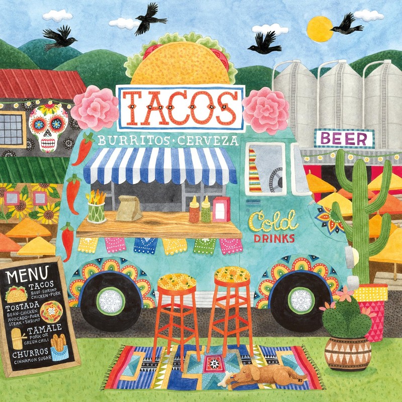 Ceaco - Food Trucks - Taco Truck - 500 Piece