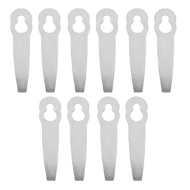 10 Pcs Lawn Mower Metal Blade Replacement Mowing Blade for Polycut 2 2 for FSA 45
