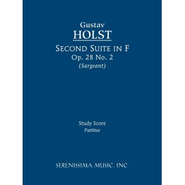 Second Suite in F, Op. 28 No. 2: Study score