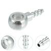 QUARKZMAN 4 Sets Hollow Screw M10x1 Hollow Screws Washer Kit