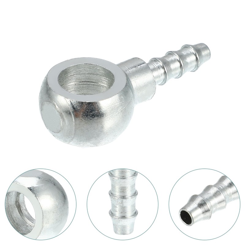 QUARKZMAN 4 Sets Hollow Screw M10x1 Hollow Screws Washer Kit