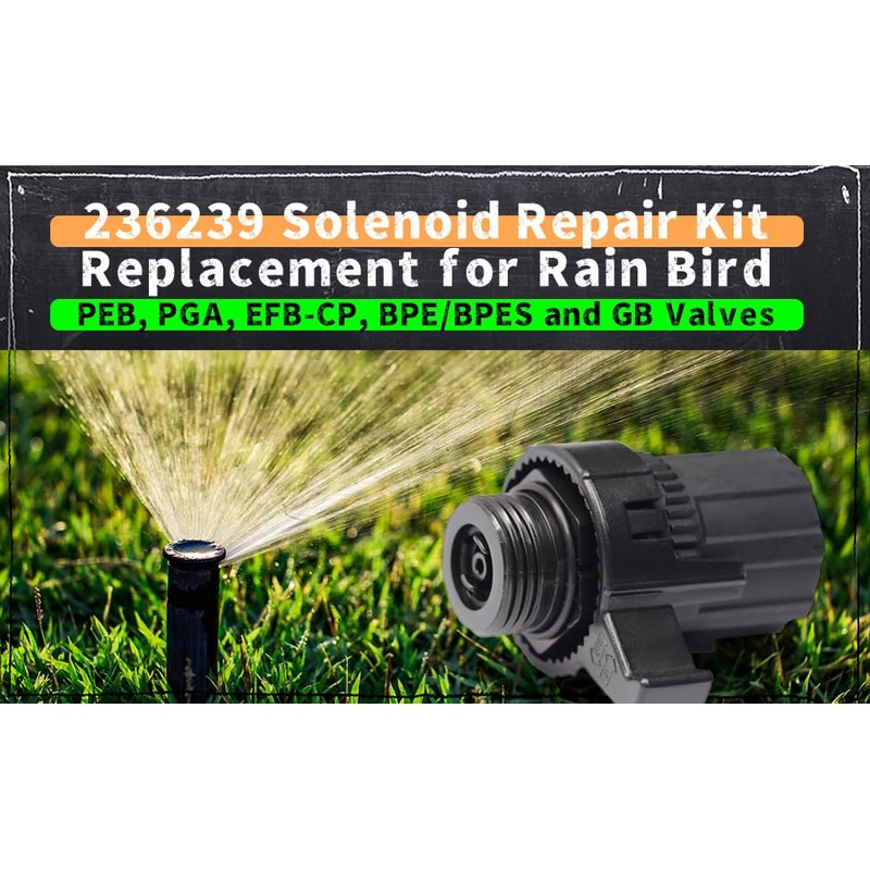 236239 Solenoid Repair Kit Replacement for rain Bird SOLASSG4 Sprinkler