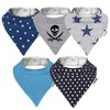 Lovjoy Bandana Dribble Bibs, Super Absorbent & Soft for Teething