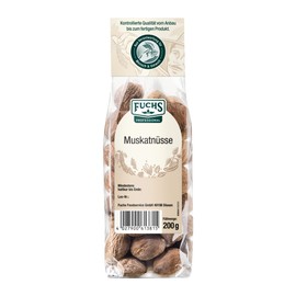 Fuchs Professional - Nutmeg Whole | Unground Nutmeg | For Seasoning Potato Dishes | 200 g in Bag