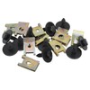 JNNJ Body Sheet Metal Nuts Screws Assortment, Mudguard Screw with