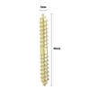 Double Ended Screw 20Pcs Dowel Screw Woodworking Furniture Connector 5