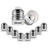 DiCUNO Adaptador de enchufe E26 a E12, convertidor de foco