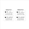 Atelier Elegance Custom Address Labels, Any Last Name, Any Address,