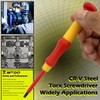 WEDO Insulated Phillips Precision Screwdriver, Professional Phillips Screwdriver, VDE 1000V,