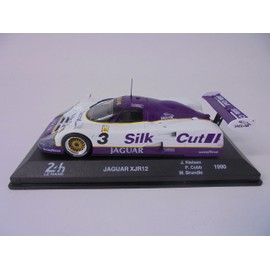 OPO 10 - 1/43 Collectible Model Car Compatible with Jaguar XJR12 Silk Cut 24h Le Mans 1990-24LM17