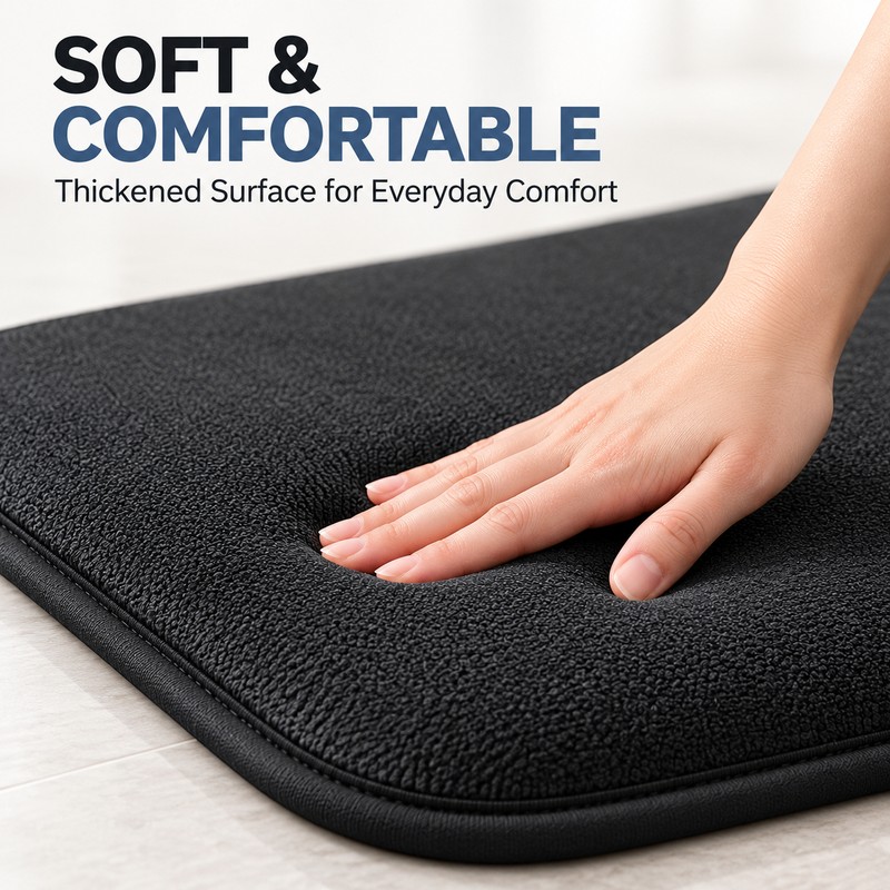Thickened Absorbent Floor Mat for Kitchen & Bathroom – Non-Slip