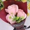 SHULFY Soap Flower Immortal Flower Simulation Flower 3 PCS a