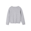 Vertbaudet Girls' Basic Jumper, grey