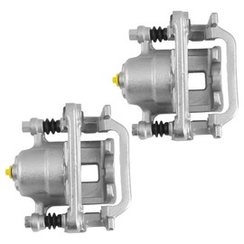 GAIASURGE Rear Brake Caliper with Bracket Compatible with Select Infiniti and Nissan Models - G35 2006-2008, G37 2009-2010, M35/45, 350Z 2006-2009, 370Z 2009 - Rear Side, 19B2792A 19B2793A