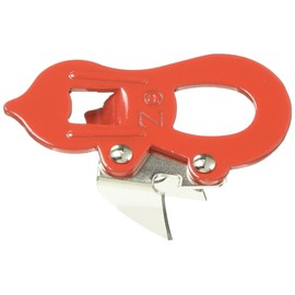 Prince Industries Z Can Opener Bottle Opener, Red, Gourd Shaped, Steel, Made in Japan