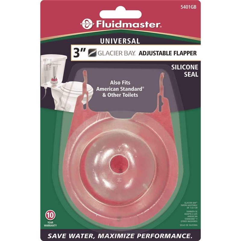 Flapper Toilet 3in Glacier Bay