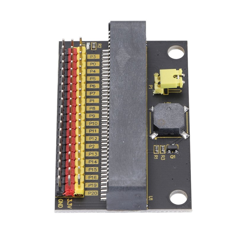 For Micro:bit IO Expansion Board Teaching Programming Horizontal Adapter Board
