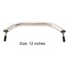 Boat Grab Bar Oval Tube 304 Stainless Steel Bright Polished