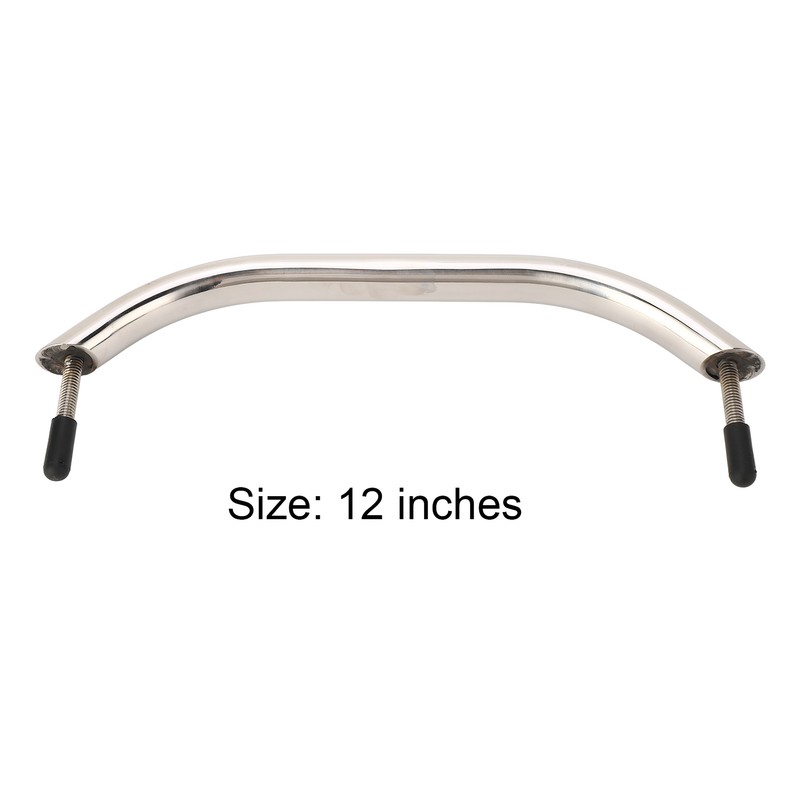 Boat Grab Bar Oval Tube 304 Stainless Steel Bright Polished