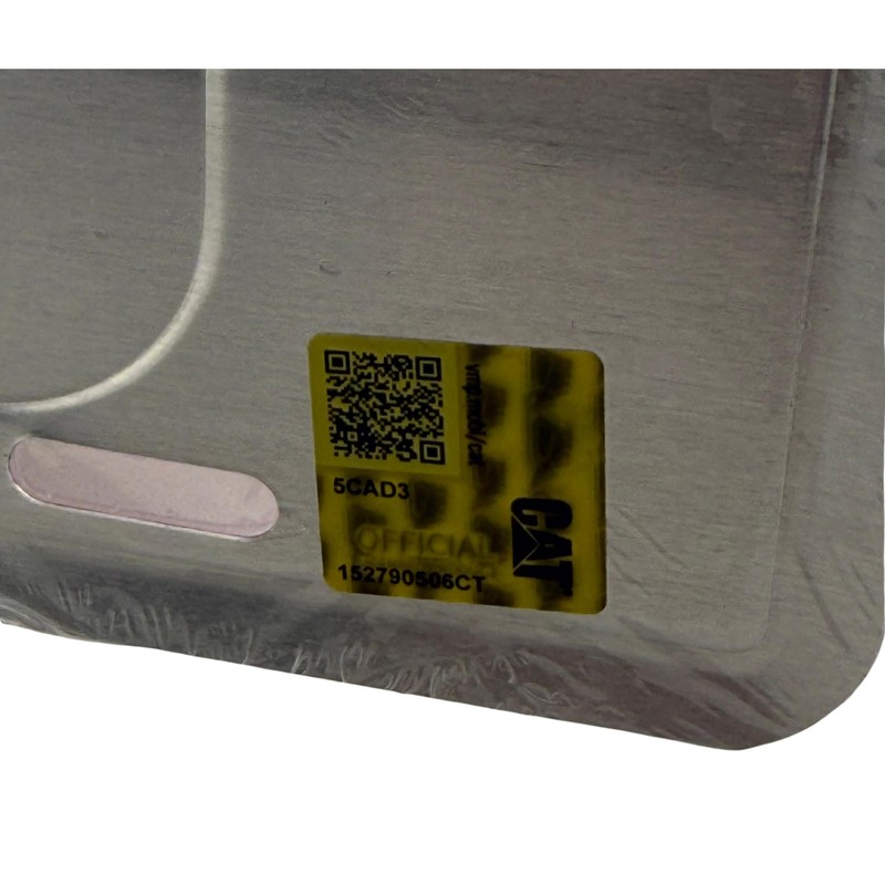 Caterpillar Dark Pink/Black Ladies Vanity Aluminum License Plate