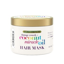 OGX, Tratamiento Capilar Reparador en Mascarilla Aceite de Coco, 177 ml