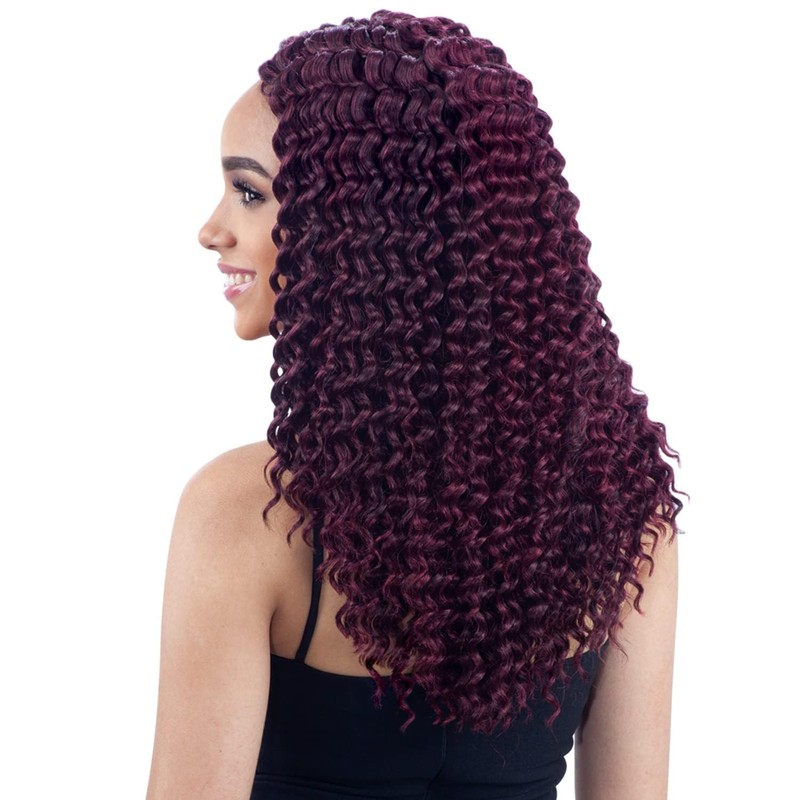 Freetress Synthetic Crochet Braid - DEEP TWIST 14" (4 Pack,