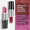 Anglicolor Lápiz Labial Brillo MetáLico,Labiales Super Lustrous,Lipstick Labios De Sculpted
