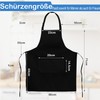 Vyndicca Pack of 12 Cooking Aprons, Baking Apron with 2