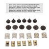 Engine Undertray Clips Screws Set Metal Replacement for E‑Class W211