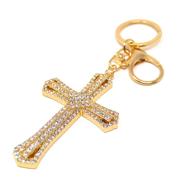 better with friends Jesus Crucifix Keyring Holy Cross Religious St