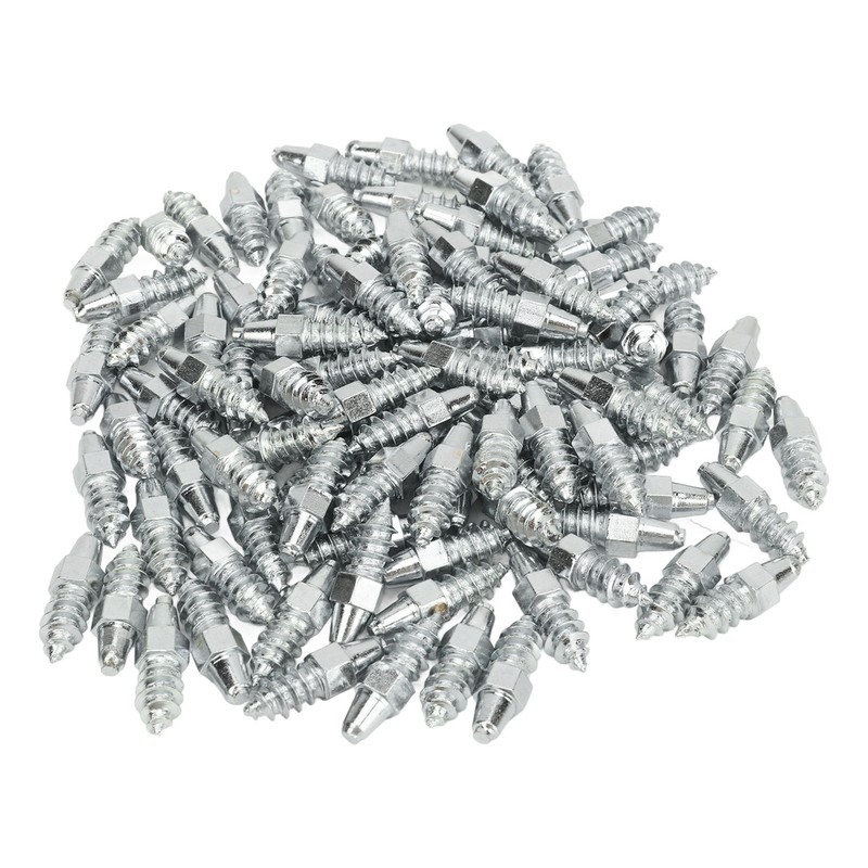 100PCS Tire Spikes Carbide Alloy 21mm Prevent Slip Wheel Tyre