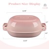 EDGING CASTING Enameled Cast Iron Dutch Oven Pot with Lid,