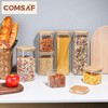 ComSaf Food Storage Containers with Airtight Lids Set of 6,