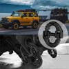 Trailer Accessory 2-Pack 1/2 in. Black Safety Chain Connector Link,