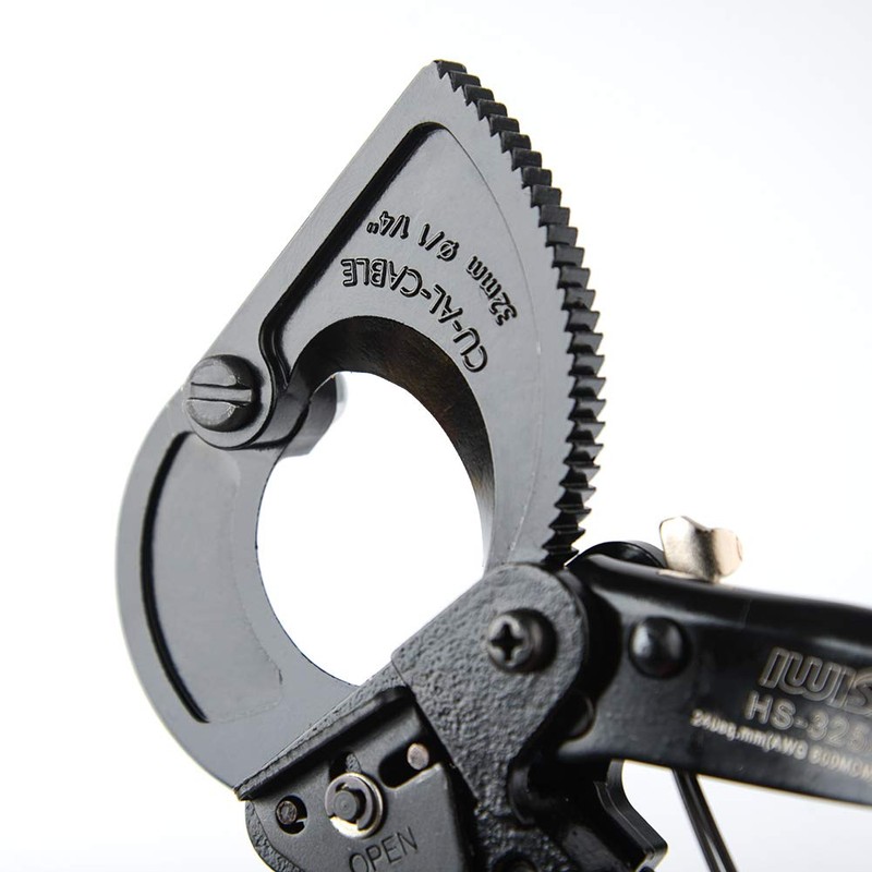 アイウィス(IWISS) ラチェット 太物 ケーブルカッター 電線サイズ240sqまで HS-325A